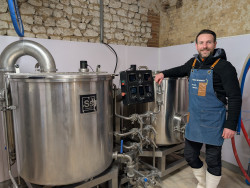 Barthon Branwell, fondateur de la Brasserie du Beauvaisis © Aletheia Press / D. La Phung