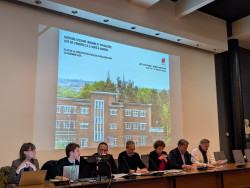 Julie Vogel, Pierre Mangematin, Yannick Beltrando, Romain Pereira, Annie Verrier, Hubert de Jenlis et Jean-Christophe Loric. © Aletheia Press / DLP