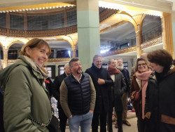 Lors de la signature, les visiteurs ont apprécié de découvrir ou redécouvrir ce bel espace.