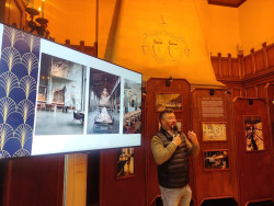 L’investisseur du projet a présenté le futur hôtel 4 étoiles en souhaitant préserver au maximum le lieu.