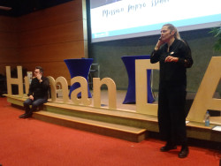 Moment de  détente et de rire avec le spectacle d’improvisation présenté par Marie Burignat et Philippe Despature . 