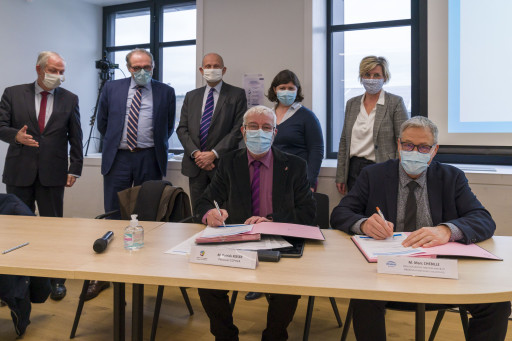 Le premier contrat smart city de la Communauté de communes Pays Haut Val d’Alzette est signé