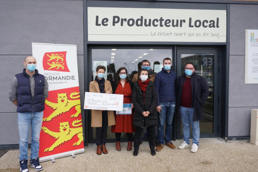 Le réseau Le Producteur local récompensé par la Région Normandie
