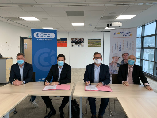 Linkt rejoint le réseau Ecosystem Cleon 4.0 de la CCI Rouen Métropole
