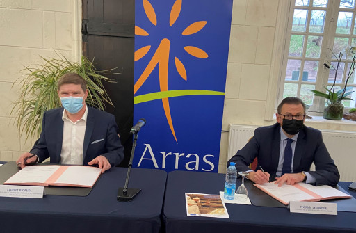 La Chambre de métiers et de l’artisanat et la Communauté urbaine d’Arras signent une charte de coopération territoriale