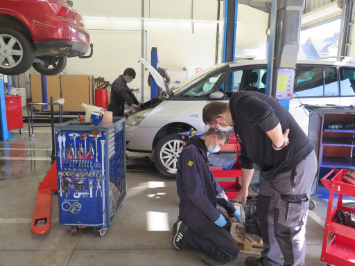 A l’EPAL de Lens, on roule de la mécanique pour la bonne cause