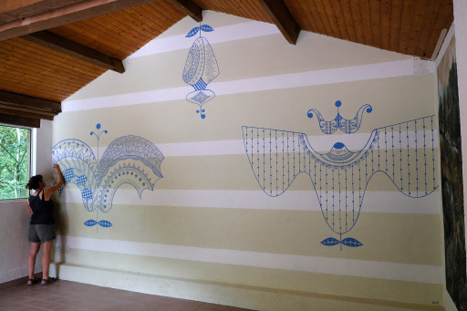 L’atelier du chat orange : du sens artistique et des techniques traditionnelles