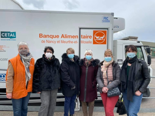 EAF 54 mobilise pour la Banque alimentaire