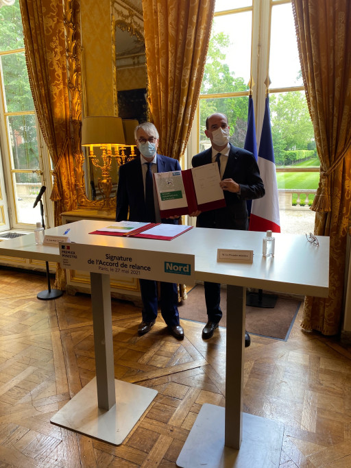 Plan de relance : l'Etat soutient le Département du Nord à hauteur de 100 millions d'euros