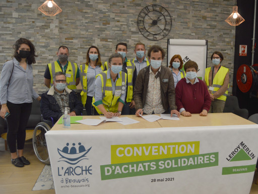 Dans l'Oise, Leroy Merlin construit le bricolage solidaire