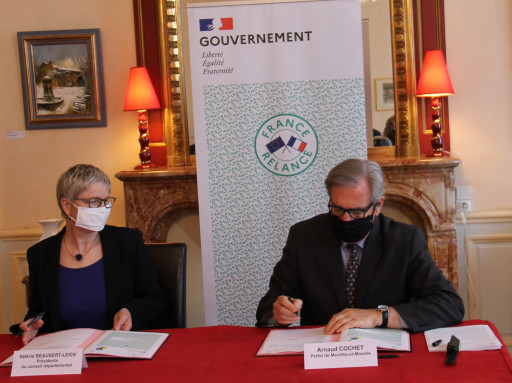 L’accord départemental de relance signé en Meurthe-et-Moselle