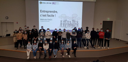 Des étudiants en santé s'y forment