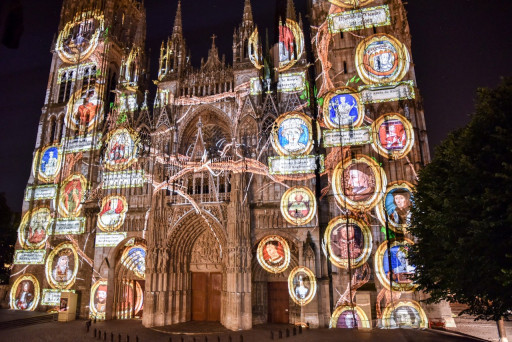 Rouen : La Cathédrale de Lumière est de retour