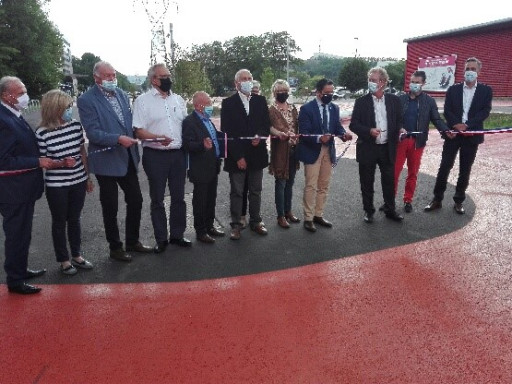 Le plateau piétonnier de la Cité des Loisirs officiellement inauguré