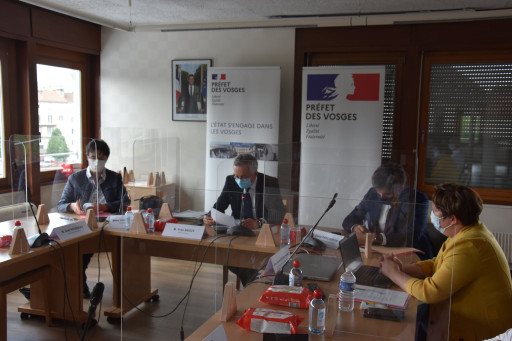 Installation de la commission départementale de coopération intercommunale