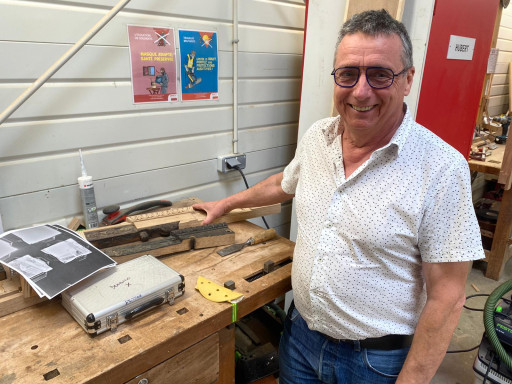 Christophe Bénard, un menuisier-ébéniste d'art engagé dans la transmission de son savoir-faire