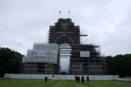 Des travaux de restauration de grande ampleur au mémorial franco-britannique de Thiepval