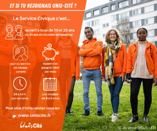 Unis-Cité Meuse lance sa campagne de recrutement pour la promotion 2021-2022