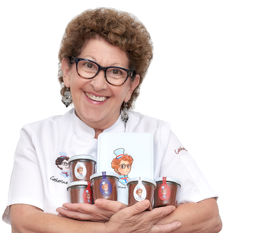 La Normande Catherine Bréard présente sa célèbre mousse au chocolat à l’Élysée