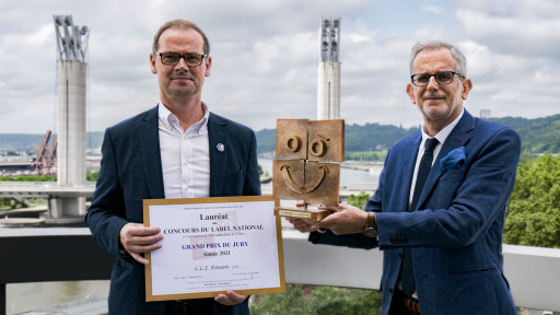 La CCI Rouen Métropole remporte un prix pour son engagement en faveur du commerce local