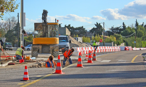 Charnay : Reprise des travaux sur la route Davayé