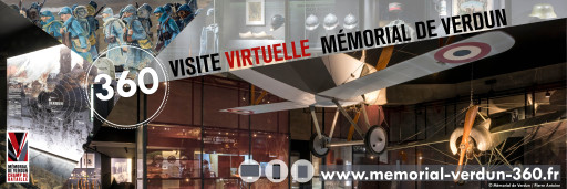Une visite virtuelle à 360° du Mémorial de Verdun