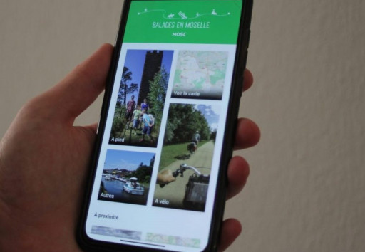 Balades en Moselle, l’appli randonnée