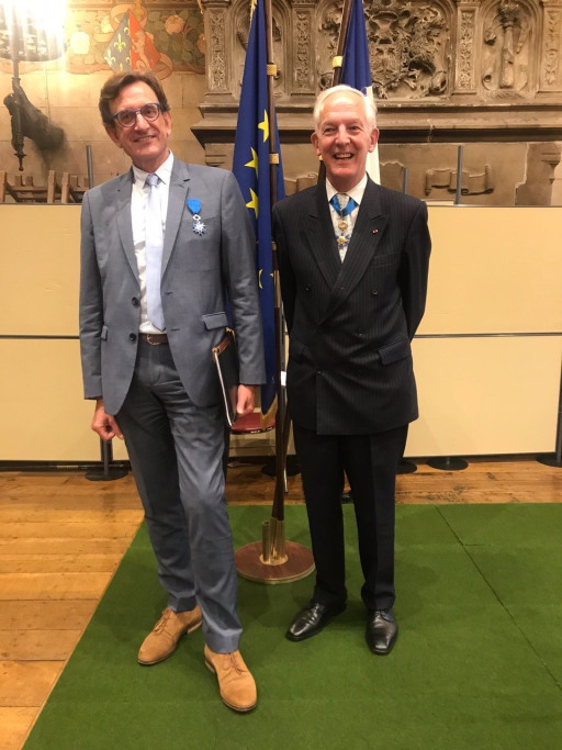 Dominique Soyer devient chevalier dans l'ordre national du Mérite