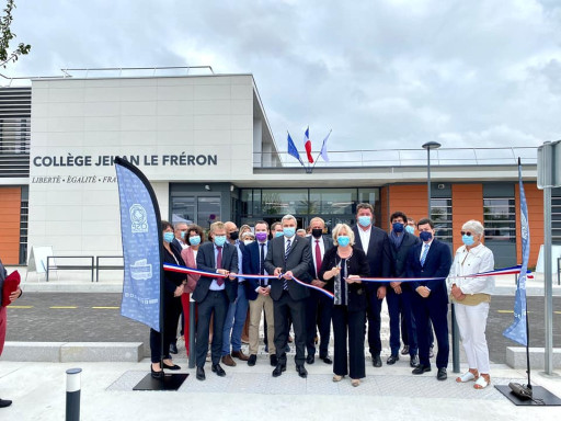 Crèvecoeur-le-Grand : un nouveau collège du futur inauguré