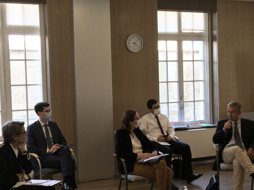 Amélie de Montchalin à la rencontre des acteurs publics et économiques du territoire