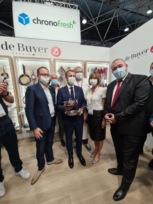 Val-d’Ajol : De Buyer bénéficie d’un ambassadeur de renom, Emmanuel Macron