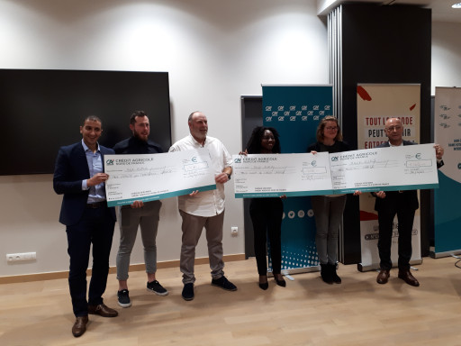 Trois créateurs d'entreprise régionaux lauréats du concours CREADIE