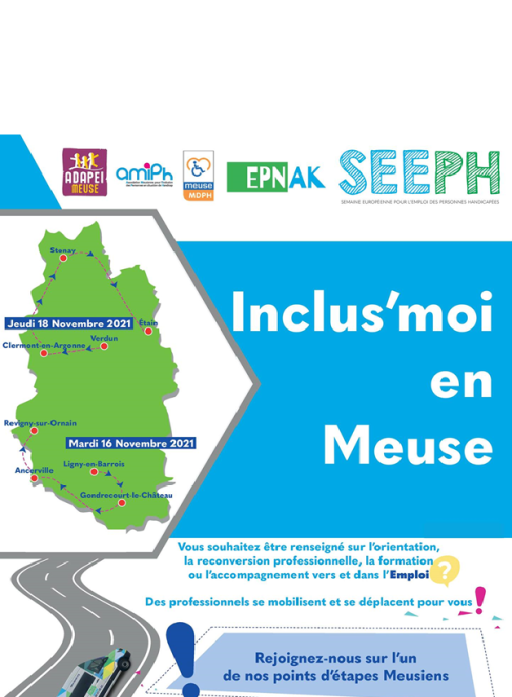 Les professionnels de L’EPNAK se mobilisent à travers l’événement «Inclus’moi en Meuse»