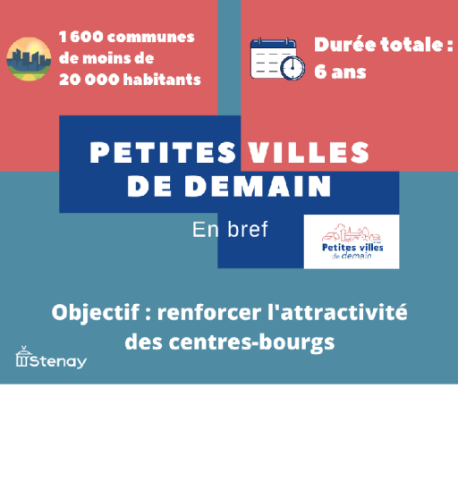 Situation actuelle de Stenay dans le cadre du programme Petites Villes de Demain