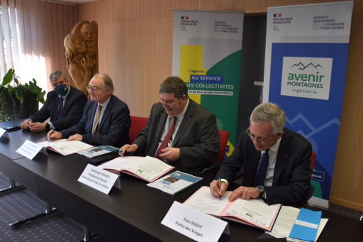 Signature d’une convention pour accompagner les territoires de montagne