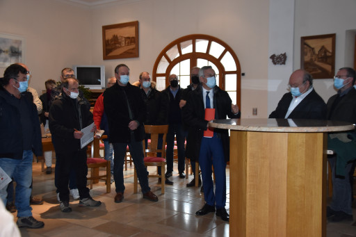 Le Préfet des Vosges visite l’entreprise Parmentier à Épinal