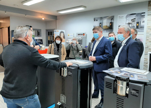 Le président de CMA France, Joël Fourny, en visite dans le Sud de l’Aisne