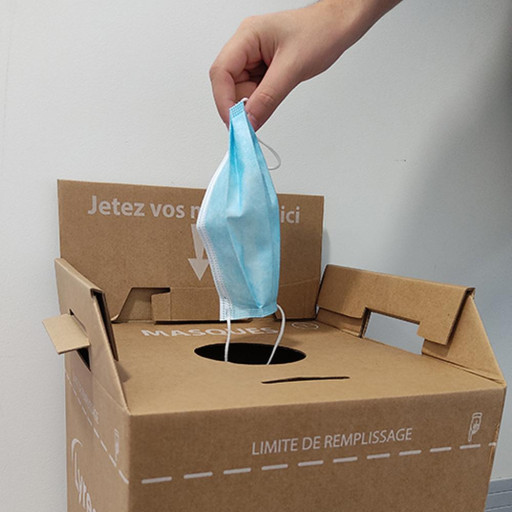 Le CHU Amiens-Picardie lance une nouvelle filière de recyclage des masques