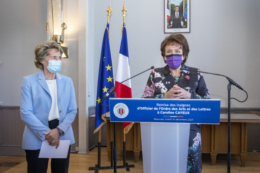 Roselyne Bachelot est venue à Beauvais pour promouvoir la culture locale