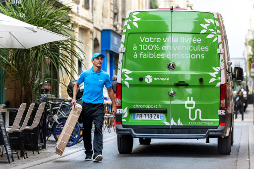 Chronopost en mode électrique à Nancy