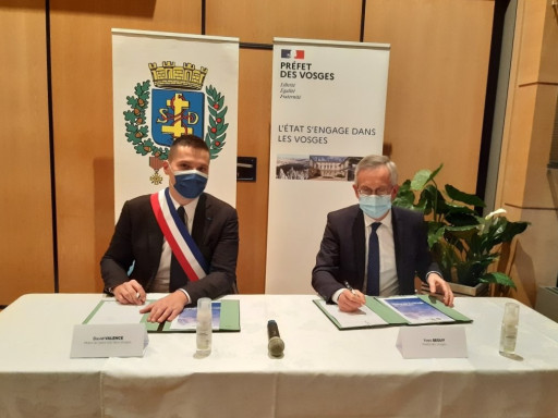 Le premier contrat de sécurité intégrée signé à Saint-Dié-des-Vosges