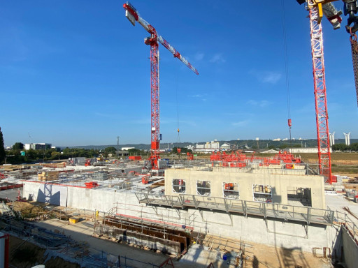 Rouen : pose de la première pierre de l’écoquartier l’Éveil de Flaubert