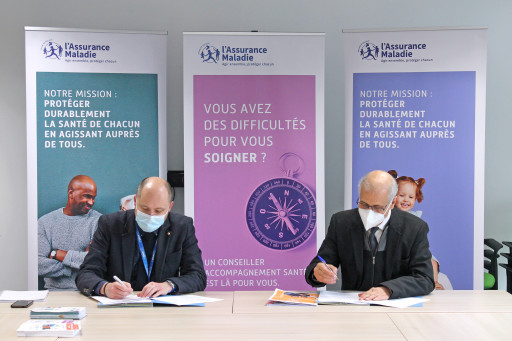 L’Assurance Maladie et Adoma signent une convention de partenariat à Dijon