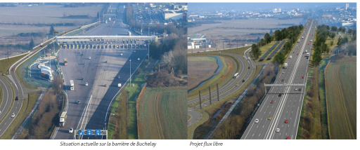 L’autoroute de Normandie passera en flux libre en 2024