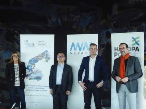 L'entreprise Nova Met s'installe sur la zone industrielle et portuaire du Havre