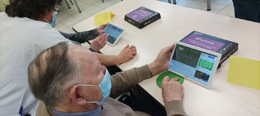 Des conseillers numériques départementaux animent un premier atelier à l’EHPAD de Vaucouleurs