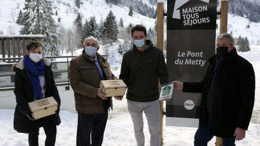 La Bresse : l’ODCVL du Pont du Metty reçoit le label «Accueil Vélo»