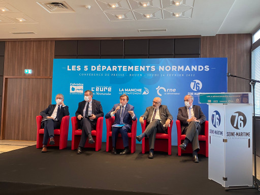 Les cinq Départements normands réaffirment leur rôle primordial pour le territoire