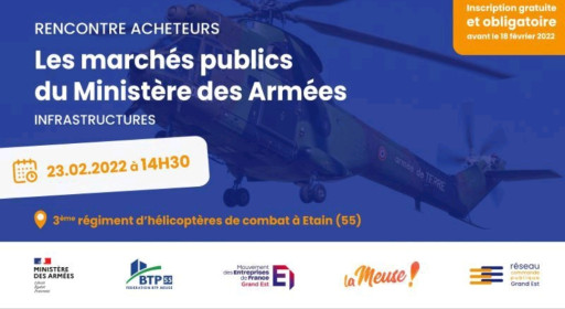 Étain : le ministère des Armées organise une journée «Rencontre PME Défense» le 23 février
