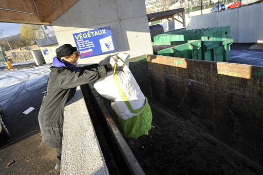 La déchetterie de Ludres en mode travaux